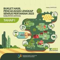 Buklet Hasil Pencacahan Lengkap Sensus Pertanian 2023 - Tahap I Kabupaten Batang